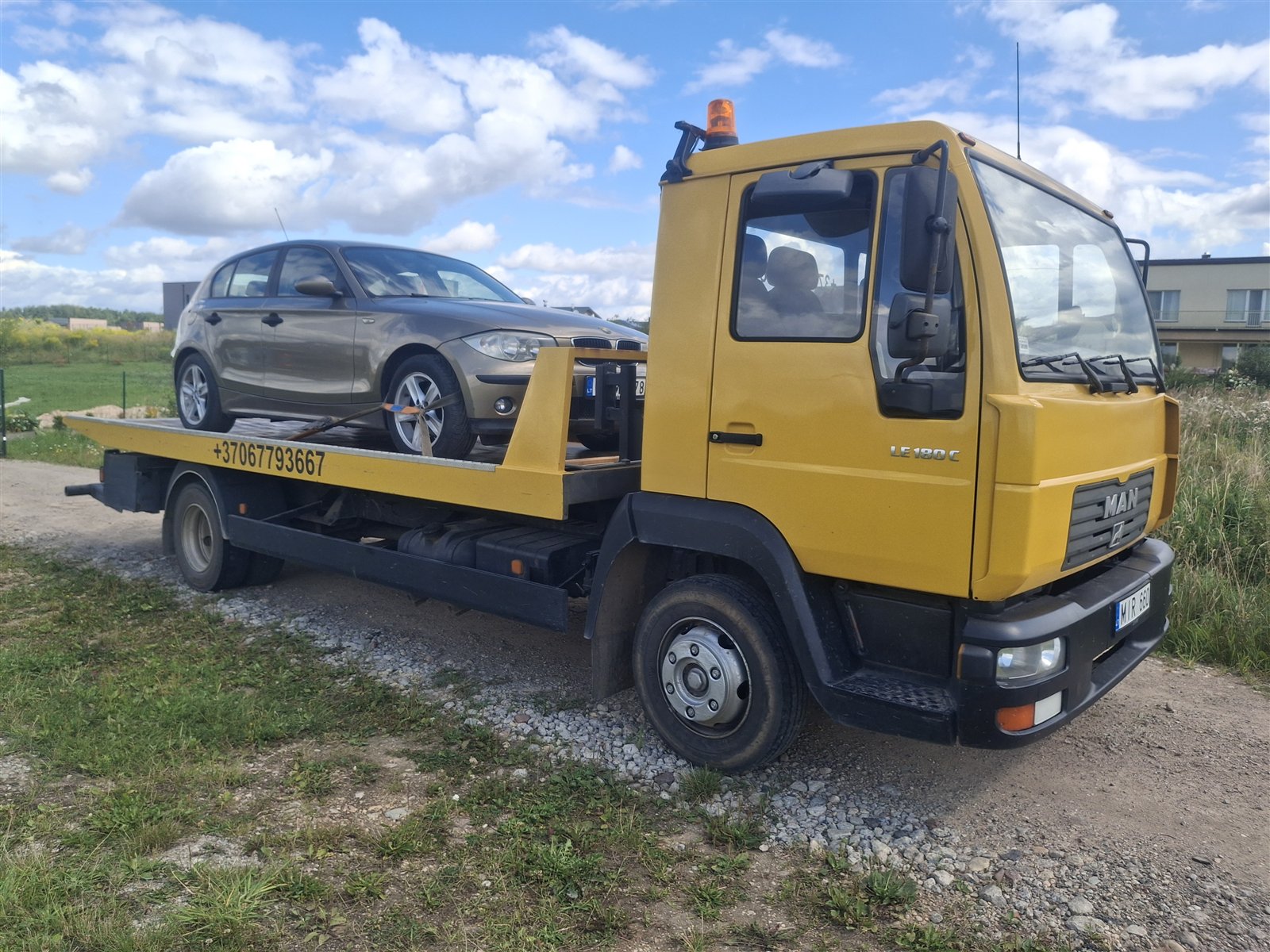 BMW transportavimas techninės pagalbos tralu